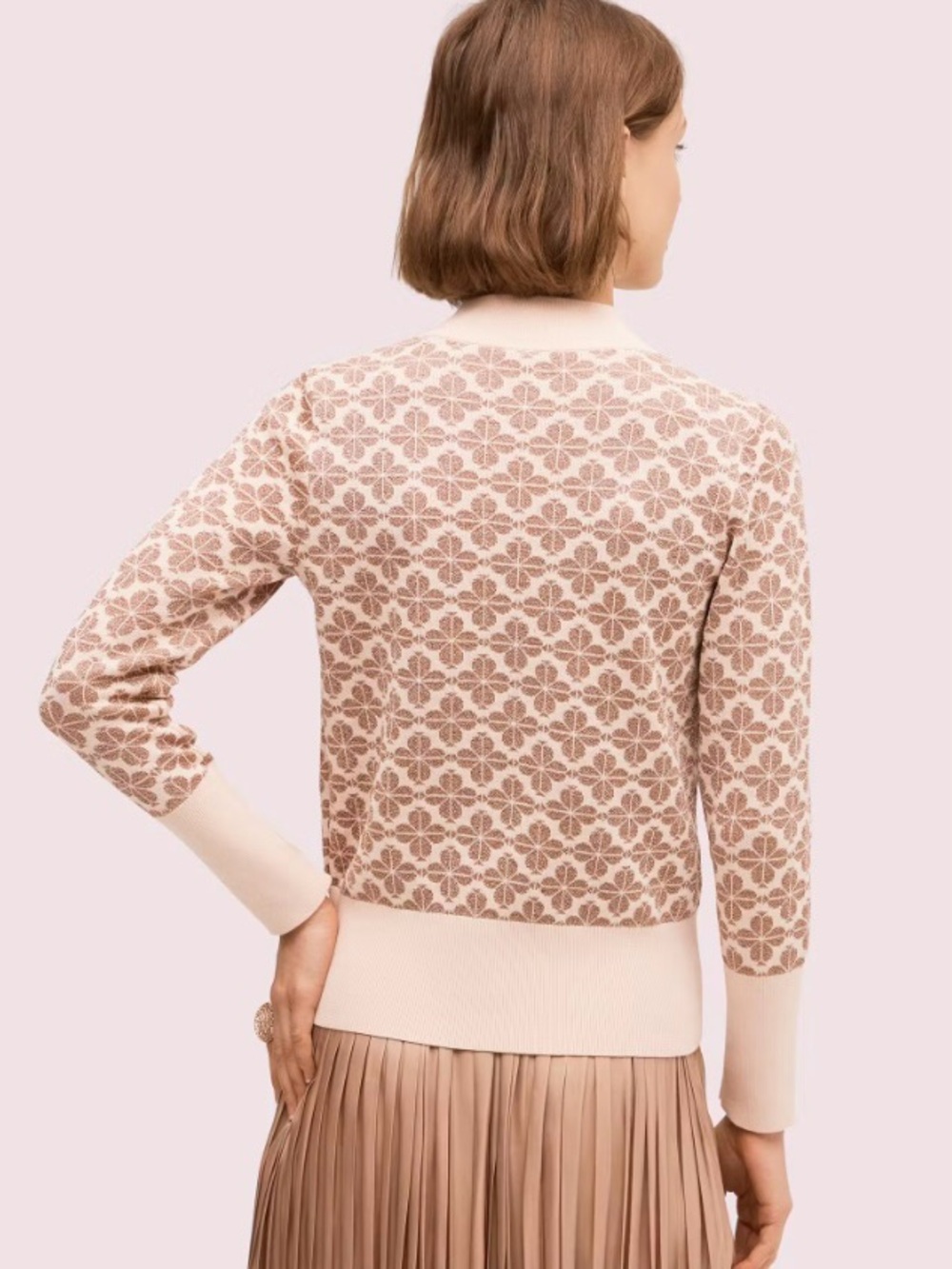 Kate Spade Spade Floral Sweater Sz Small - Picture 6 of 7